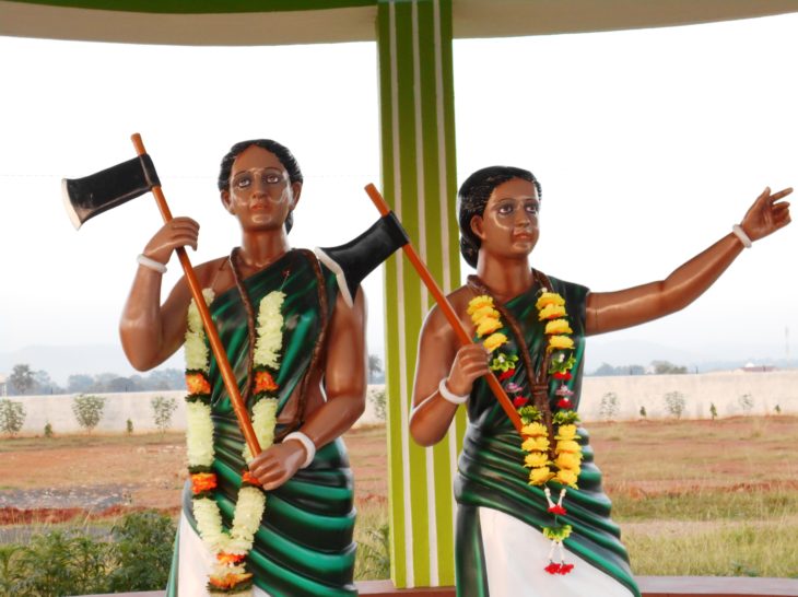 Revolutionary sisters of Sido-Kanhu family and partakers of 1855 Santal Insurrection.
